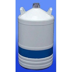 Liquid nitrogen container type TR21 made of aluminium 21,5 L