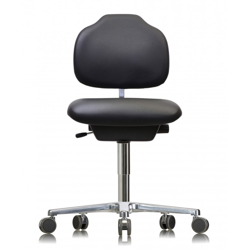 Chair with castors WS1320 KL GMP Classic seat/backrest with