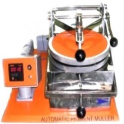Automatic pigment muller rpm 70-72 pressure by Leverage