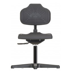 Chair with glides Econoline WS2210 seat/backrest with Soft-PU