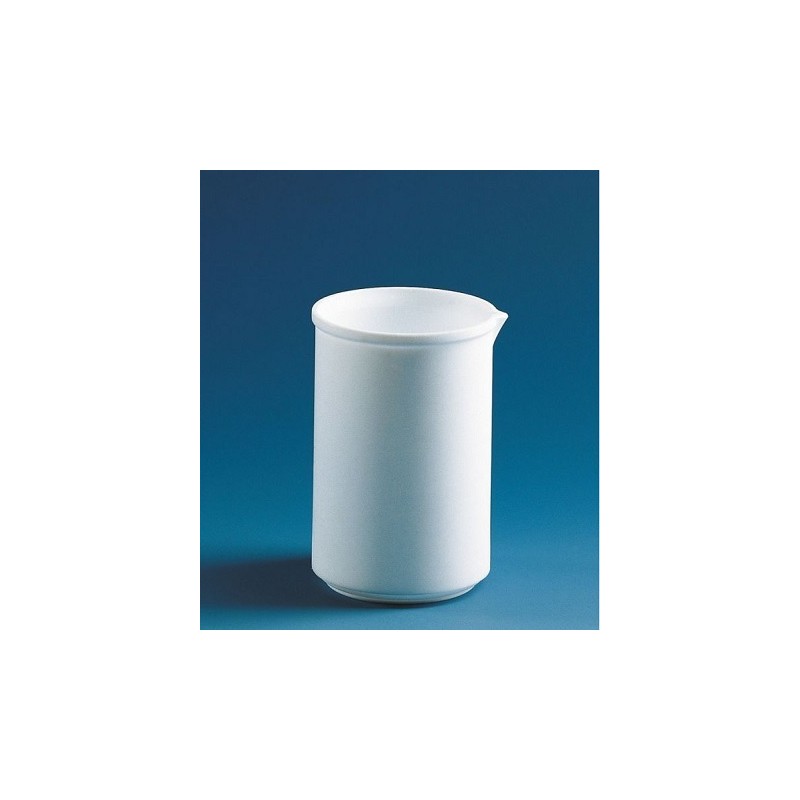Beaker 500 ml PTFE low form with spout