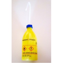 Safety was bottle "Isopropanol" 1000 ml PE-LD narrow mouth