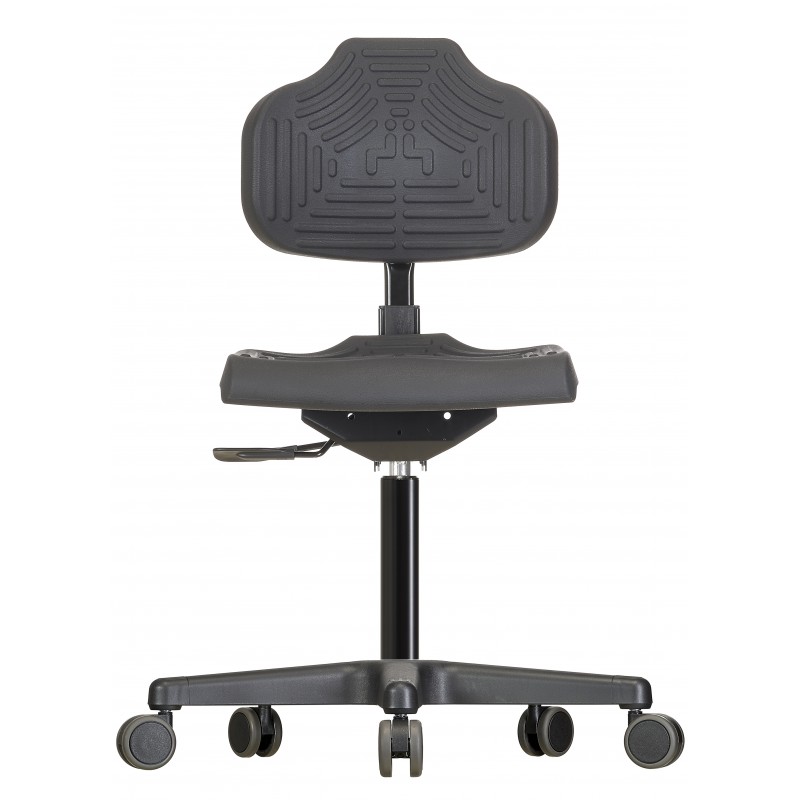 Krzesło na kółkach Econoline WS2220 siedzisko/oparcie z Soft-PU