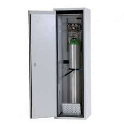 Gas cylinder cabinet G90.205.60 for one 50-liter-bottles yellow