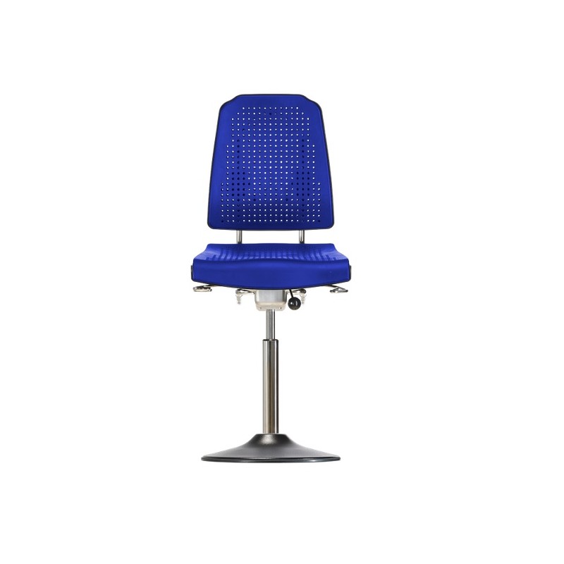 Chair with disc base Klimastar WS9210 TPU seat/backrest with