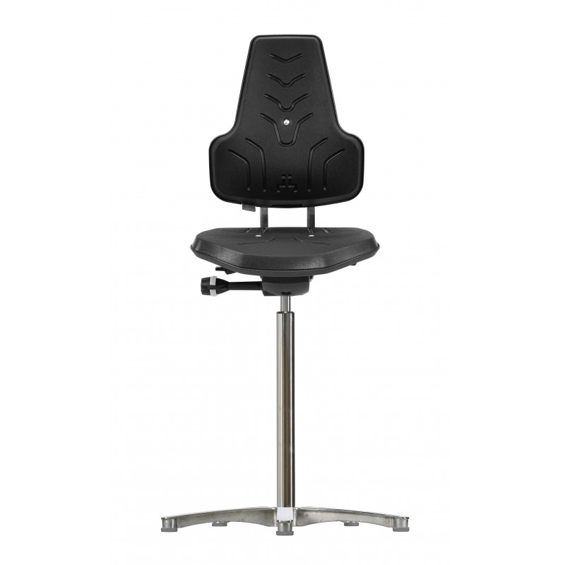 Krzesło wysokie na stopkach Werkstar WS8211 siedzisko/oparcie z