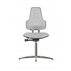 Krzesło na stopkach Werkstar WS8210 siedzisko/oparcie z Soft-PU