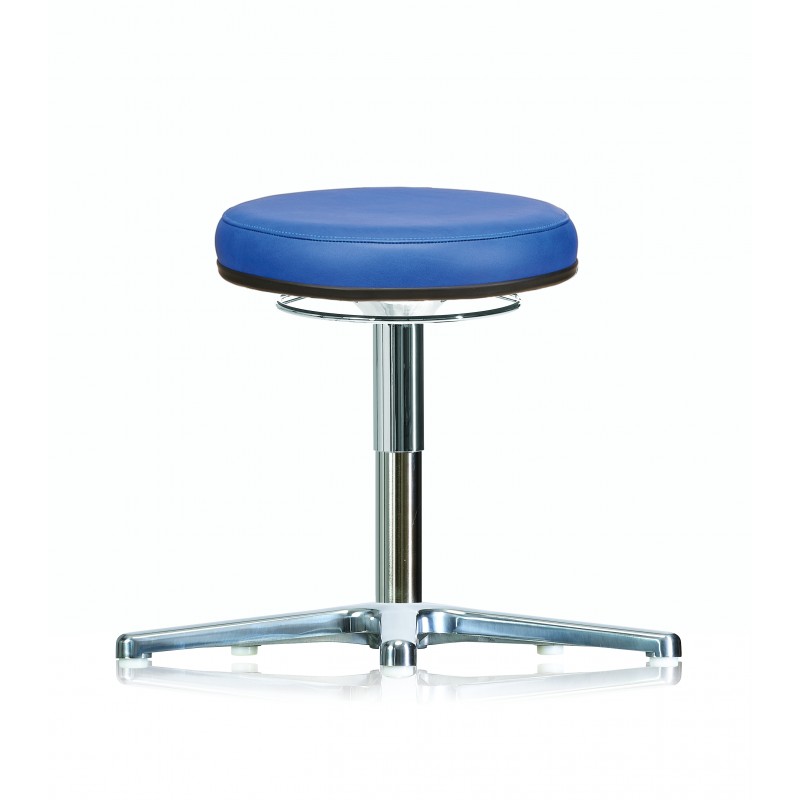 Rotary stool with glides WS3310 KL Classic seat with synthetic