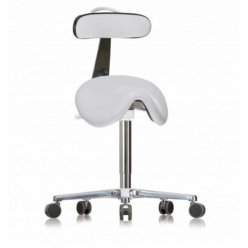 Saddle stool with castors WS3520 KL GMP RL (V) seat with