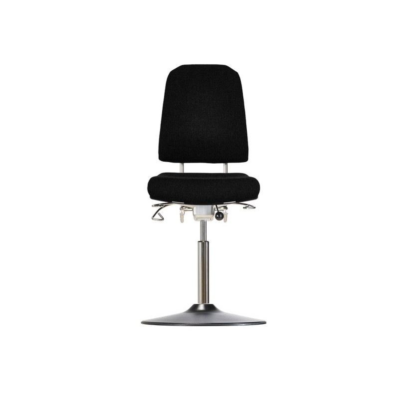 Hight chair with disc base Klimastar WS9311 TPU seat/backrest
