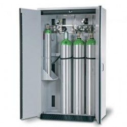 Gas cylinder cabinet G30.205.120 for four 50-liter-bottles