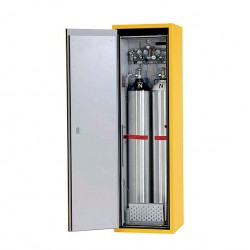Gas cylinder cabinet G90.205.60 for one 50-liter-bottles grey