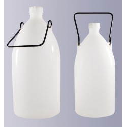Enghals-Verpackungsflasche PE-LD 3000 ml mit Schraubverschluss
