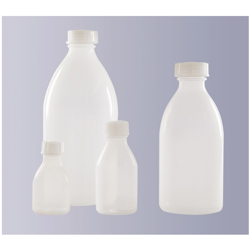 Narrow mouth bottle PE-LD 750 ml without cap GL28