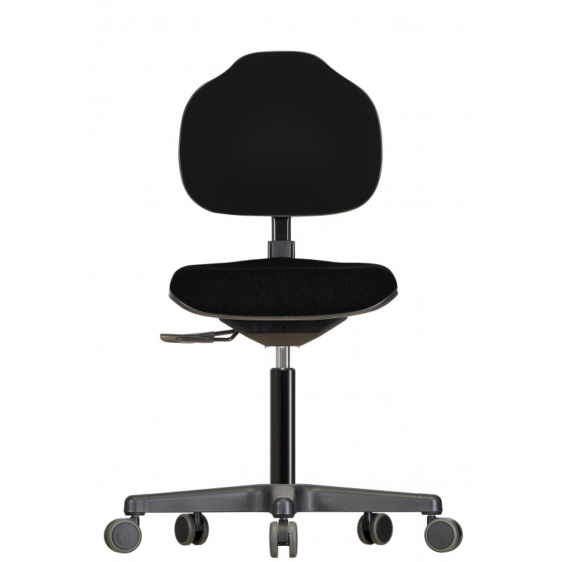 Krzesło na kółkach Econoline WS2320 siedzisko/oparcie z tkaniny