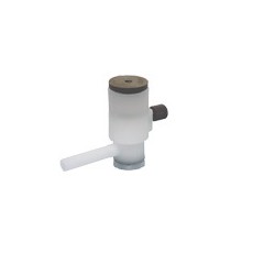 Gas sample bag 1L Tedlar septum fitting which combines the