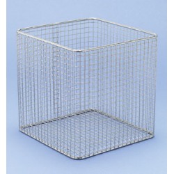 Basket 18/10 E-Poli LxWxH 150x150x150 mm