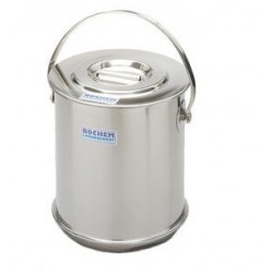 Insulate container with lid double wall 18/10 stainless 10 L