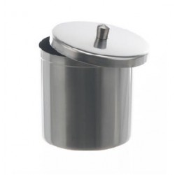 Dressing jar with lid 100 ml stainless steel 18/10