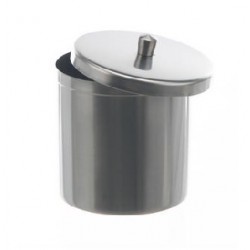 Dressing jar with lid 400 ml stainless steel 18/10