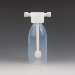Gaswaschflasche PFA 250 ml PTFE Aufsatz und Fritte
