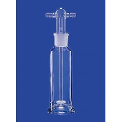 Gas washing bottle acc. to Drechsel sintered filter Por. 2 with
