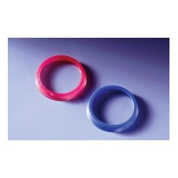 Pouring ring GL45 PP blue temperature resistance 140°C pack 10