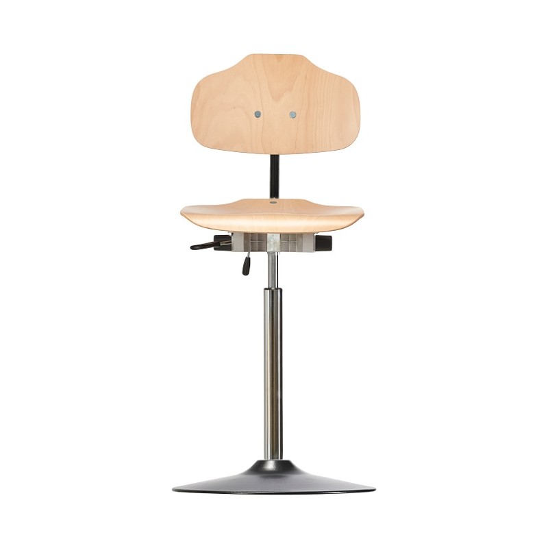 High chair with disc base Classic WS1011 T seat/backrest with