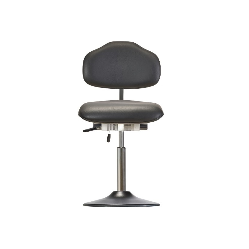 Chair with disc base Classic WS1310 TPU KL seat/backrest with