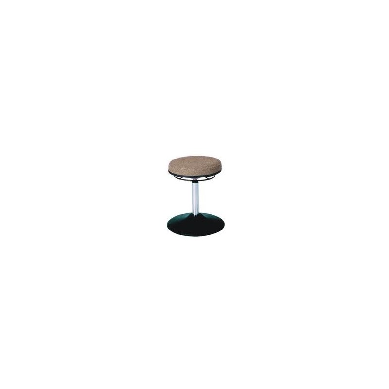 Rotary stool with disc base WS3310 TPU Classic seat with fabric