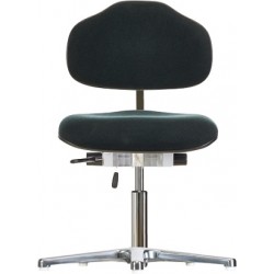 Chair with glides WS1387.20 for small person seat/backrest with