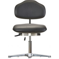 Chair with glides WS1387.20 KL for small person seat/backrest