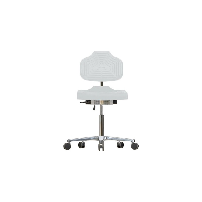 Chair with castors Classic WS1220 E seat/backrest with Soft-PU