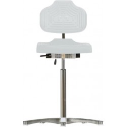 High chair with glides Classic WS1211 E seat/backrest with