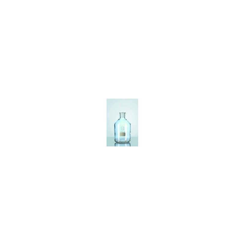 Narrow neck reagent bottle 500 ml Duran clear NS 24/29 without