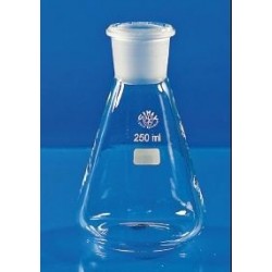 Erlenmeyerkolben 200 ml Borosilikatglas 3.3 NS 29/32 Teilung VE