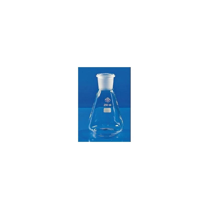 Erlenmeyerkolben 200 ml Borosilikatglas 3.3 NS 29/32 Teilung VE