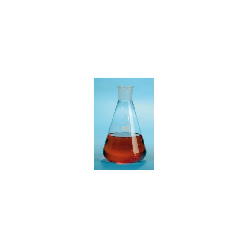 Erlenmeyerkolben 250 ml Borosilikatglas 3.3 NS 29/32 Teilung VE