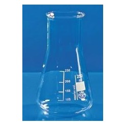 Erlenmeyerkolben 500 ml Borosilikatglas 3.3 weithals Teilung