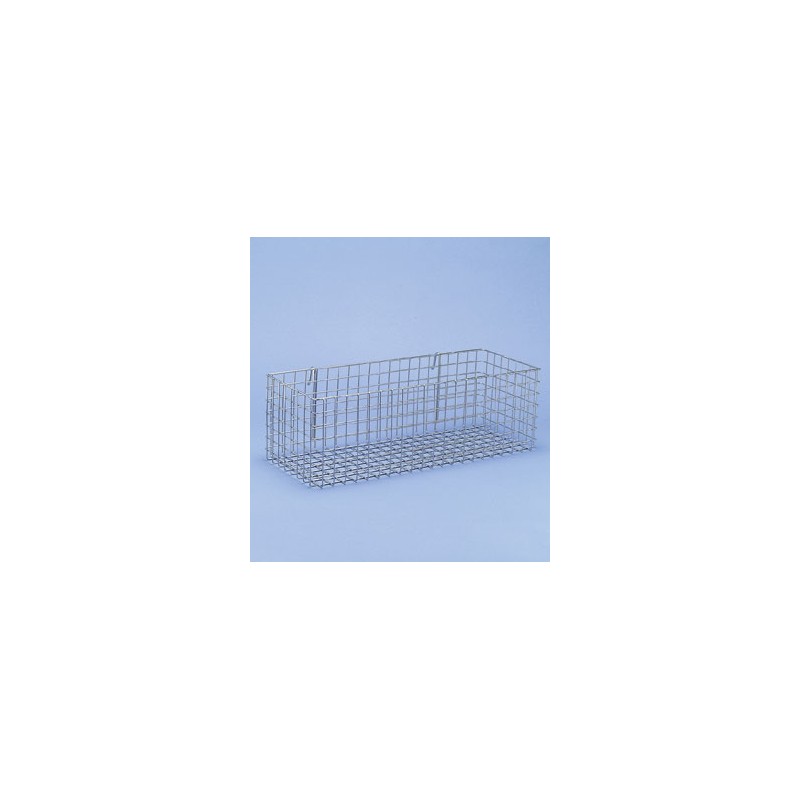 Storage basket LxWxH 470 x 180 x 150 mm stainless steel