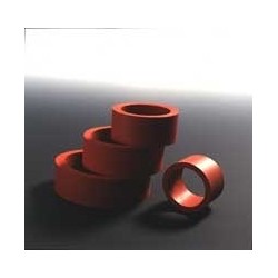 Pierścień kauczukowy czerwony Ø wewnętrzna 25 mm Ø zewnętrzna