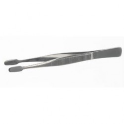 Coverglass tweezers acc. to Kühne stainless 18/10 straight