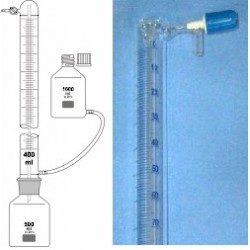 Eudiometer 400 ml in /1ml to determine the fermentation