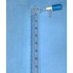 Eudiometer biurette 400 ml in 1ml to determine the fermentation