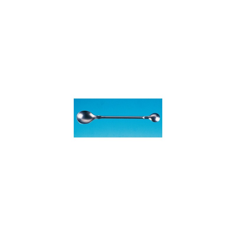 Chemical spoon two-sided 18/10 stainless Length 150 mm