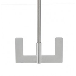 Anchor stirrer 18/10 Stainless length 500 mm Ø 8 mm D1 70 mm