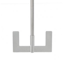 Anchor stirrer 18/10 Stainless length 650 mm Ø 10 mm D1 90 mm