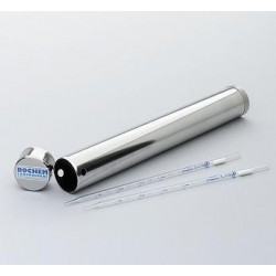 Pipette box round 18/10 Stainless steel height 390 mm Ø 50 mm