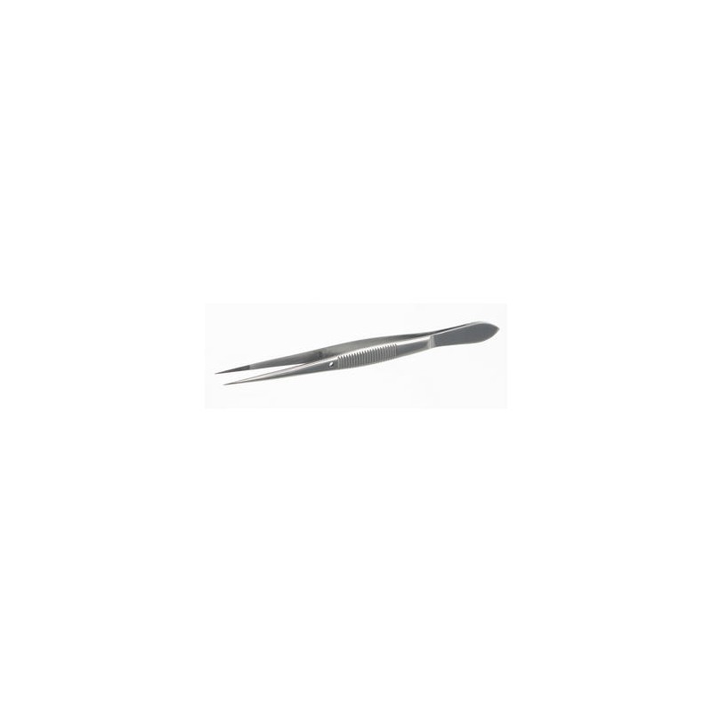 Tweezers with guid pin stainless pointed lenght 105 mm