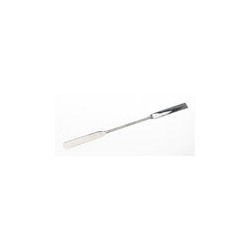 Double spatulas 18/10 steel lengthxwidth 130x9 mm